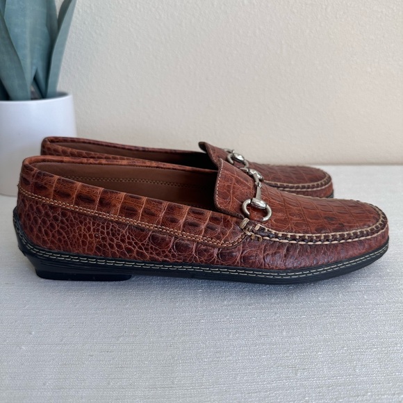 T.B. Phelps Brown Crick Leather Classic Loafers Men’s 9M - Picture 5 of 15
